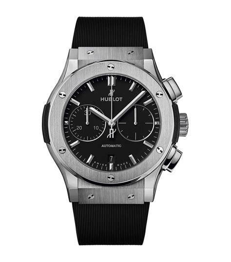 all black titanium hublot watch 45mm|hublot titanium watch price.